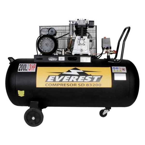 Compresor de aire 3 HP 100 L SB83100 Everest