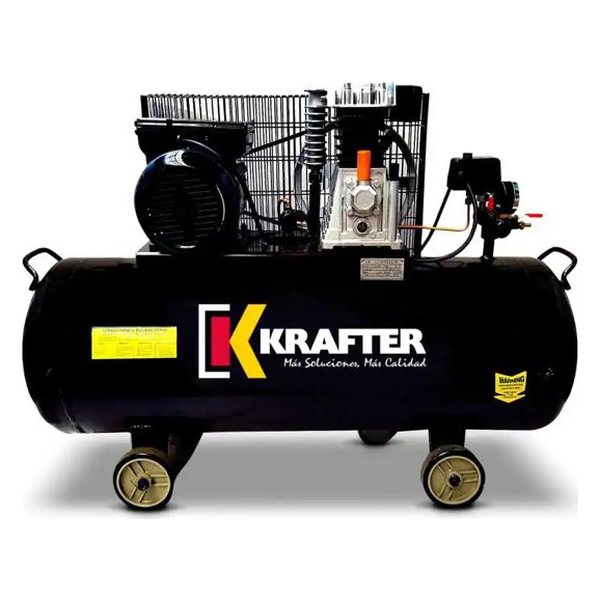 Compresor de aire 3 HP ACK 100 L 220 V Krafter