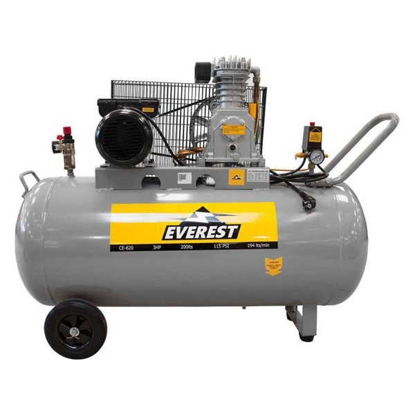 Compresor de aire 3 HP 200 L CE-820 Everest